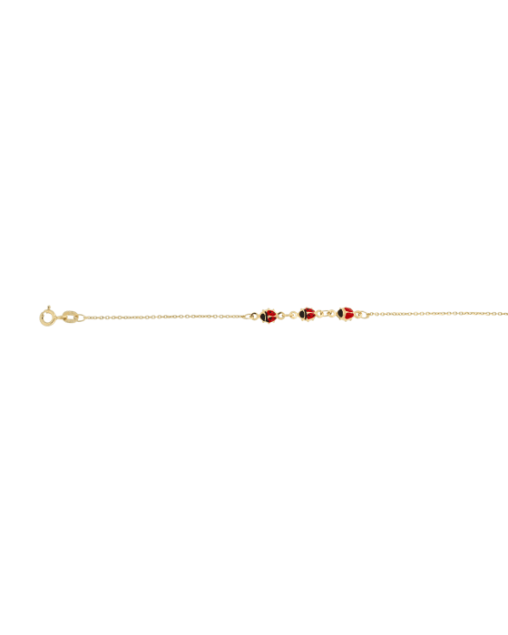 9CT Y/G L.BIRD BLT 15cm/1.00mm